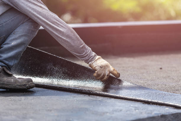 Professional Crawl Space Encapsulation technician working in West Henrietta, NY